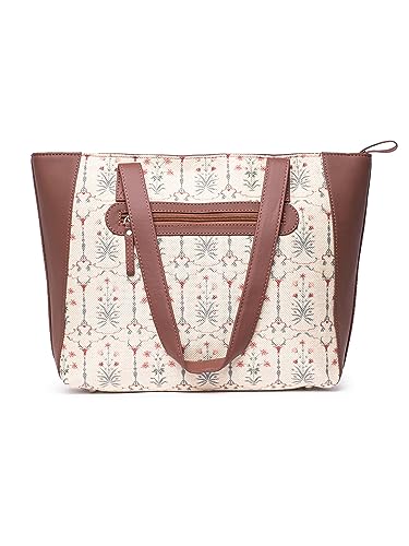 Image of ZOUK Women's Handcrafted Side Tote Bag and Handbag for Office and College