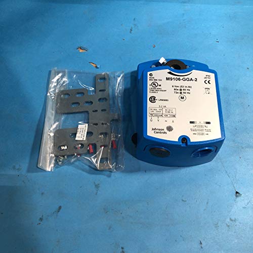 Johnson Controls M9106-GGA-2 Electric Actuator, 53 in-lb. Running Torque, -4 to 125 Degree F