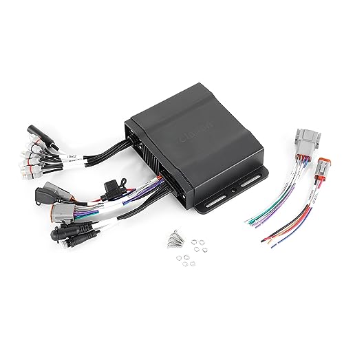 Clarion CMM-30BB Hideaway Marine Source Unit NMEA 2000® & CMR-30 Wired Marine Remote with 2.4