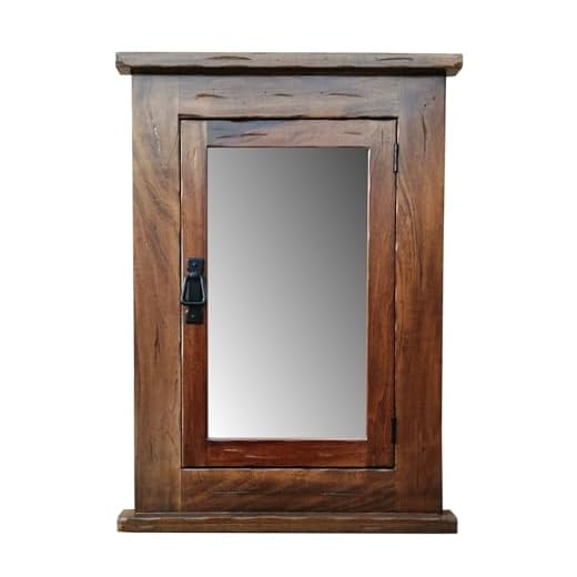 Primitive Mission Recessed Medicine Cabinet/Rustic/Solid Wood & Handmade