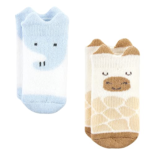 Image of Hudson Baby Baby 8-pack Cotton Rich Newborn and Terry Socks