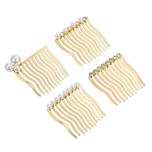 Ipetboom 4stücke Kopfhautmassagekamm mit Haarkamm-clips Wiederverwendbar Leicht zu Reinigen Fördert Durchblutung Robust und Langlebig