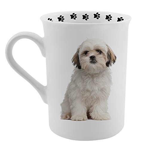 Dimension 9 Shih Tzu Coffee Mug, White
