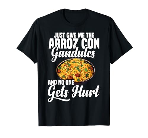 Arroz con Gandules Puerto Rican Foodie Boricua Meal T-Shirt