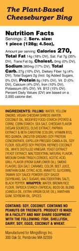 Mingsbings Plant-Based Cheeseburger Bing 12-Pack #TOP4