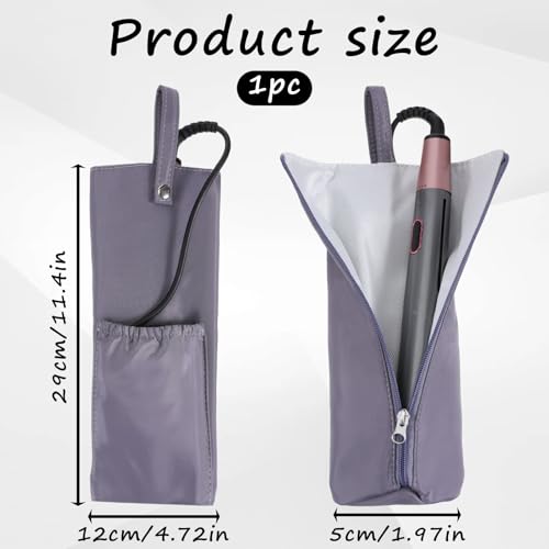 Bolsa resistente al calor para planchas y rizadores miniatura 2