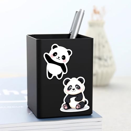 20 imanes decorativos para nevera con diseño de panda miniatura 6