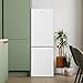 Willow WFF157W 157L Freestanding 70/30 Fridge Freezer with Adjustable Thermostat, Mark-Proof Finish, Low Frost, 2 Year Warranty - White
