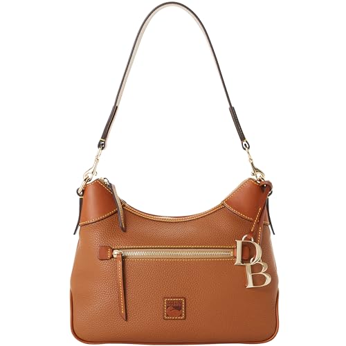 Dooney & Bourke Handbag, Pebble Grain Hobo Shoulder Bag - Brown