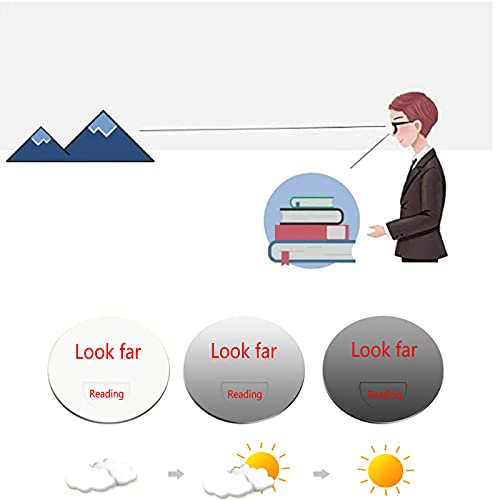 Sports Multifocal Reading Glasses Transition Photochromic Reader for Men women magnification Bifocal Sunglasses Readers3