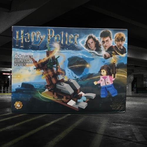 Image of Gifts - Harry Potter Wizard Building Blocks Toy Set for Kids | Magical Mini Figure Construction Set | Creative Educational Toy (92 Pieces, 6+ Years)