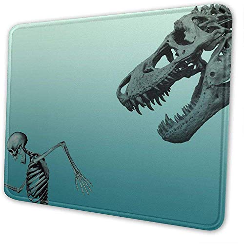 Preisvergleich Produktbild Mauspad - Dinosaurier rutschfeste Gaming-Mauspad-Rechteck-Gummi-Mausmatte für Computer / Laptop