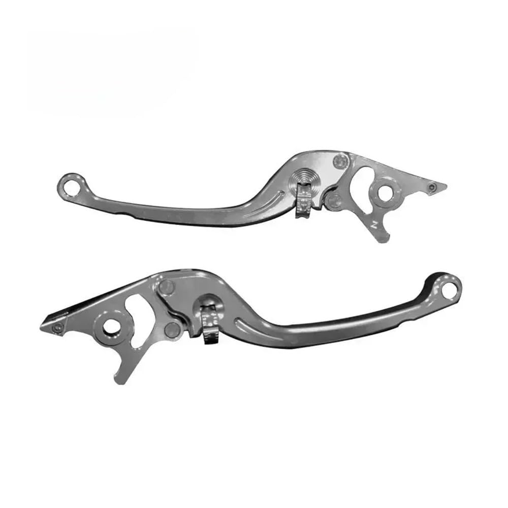 Dagmara Silver Universal Motorcycle Brake Handle Adjustable Moto Motorbike Modification Clutch Drum Lever Accessories