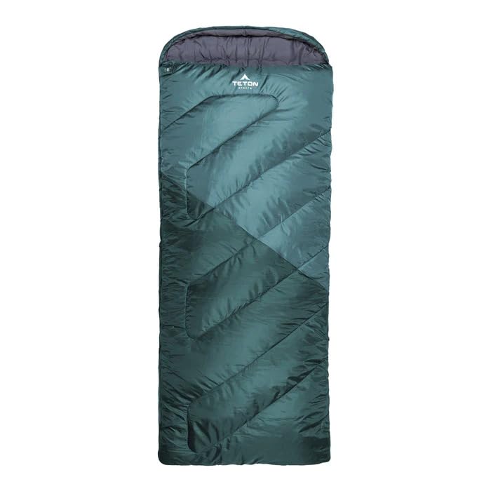 Teton Celsius Regular 20F Degree Sleeping Bag - All-Weather Sleeping Bag for Adults and Kids - Camping Made Easy and Warm - Compression Sack Included