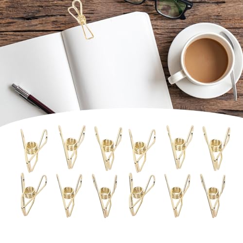 Braçadeiras de Papel Pequenas, Grampos 80Pcs da Pasta do Metal Com Caixa de Armazenamento para a Esc