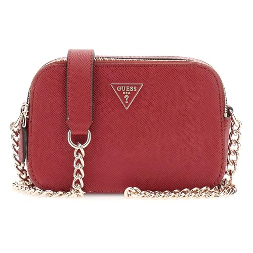 Sac camera bag GUESS Noelle II rouge pour vos sorties et soirées