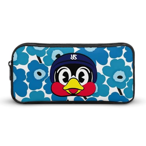 東京ヤクルトスワローズ文具ケース ペンケース 収納グッズ 筆箱 ペンバッグ 筆入れ 多機能 学用品収納 大容量軽量 伸縮性が良く、繰り返し使用可能 傷防止 防汚 掃除が簡単 いろいろな文房具を収納 オフィス小物 コスメバッグとして 男女兼用 携帯便利