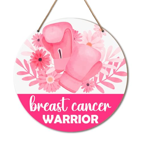 Breast Cancer Warrior Gift for Woman Sign