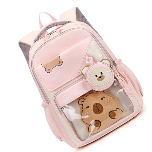 Sac à livre ergonomique ours parfait pour la rentrée scolaire et les sorties décontractées