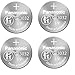 Panasonic 4-Pack Battery, Lithium Button Cell Cr3032- CR 3032
