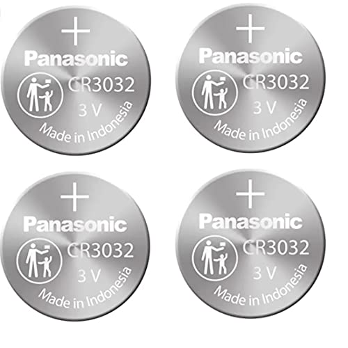 Batería botón Panasonic CR3032 pack 4 miniatura 1