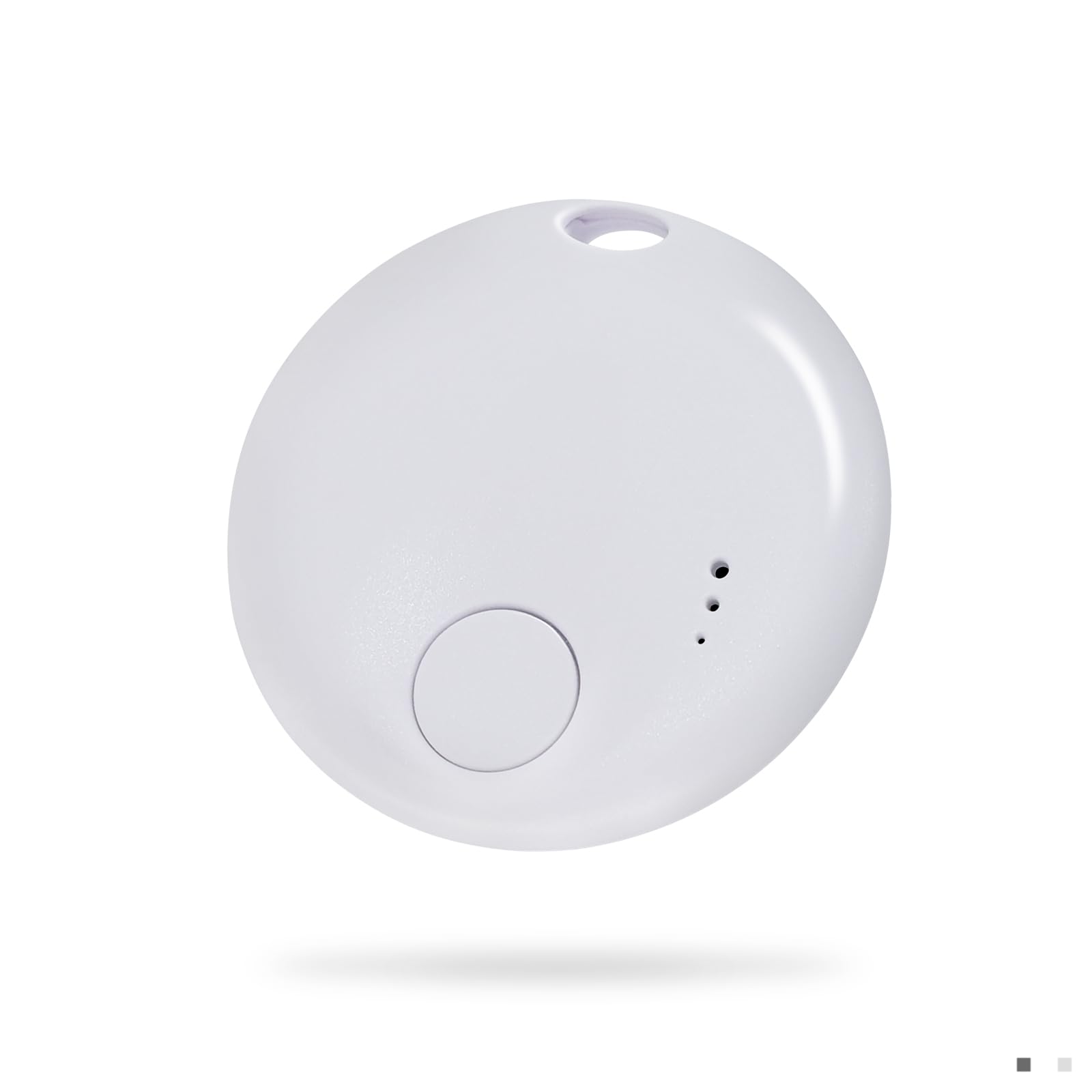 Key Trackers 1 Pack,Find My Keys Device Smart Bluetooth Tracker Compatible for Apple Find My (Support iOS Only) iOS Location Tracker for Keys, Wallets, Luggage, Pets, Cars ?Support Voice Siri?