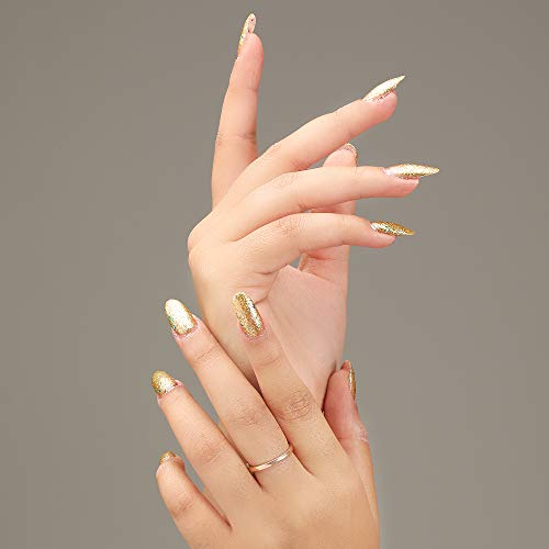 Image of Golden Sky Professional Nail Polish | Long Lasting, Quick Dry, Chip Resistant, High Shine Nail Paint | Smooth & Easy Application, Vibrant Trendy Shades for Women & Girls Party Daily Use 15ml