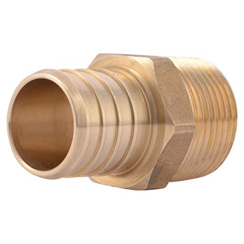 Sharkbite UC142LF Threaded Male Adapters Coupling, Brass
