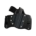 FoxX Holsters NEW Sig Sauer P365 In The Waistband Hybrid Holster Tuckable, Concealed Carry Gun Holster (Black)