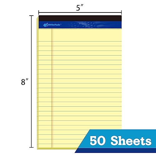 Blocs juridiques micro-perforés WritePads à feuillets détachables nets et fluides