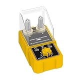 Zündkerzentester mit Dual-Loch, 0-6000 U/min Drehzahlregler, Höhenverstellbar bis 42mm, 12V Prüfgerät für Benziner & Motorrad, transparente Schutzabdeckung, Diagnosegerät für Kfz-Werkstatt und Hobby