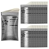 Disposable Urine Bags, 16 32 56 72 Pack Camping Pee Bags for Men Women, Disposable Urinals Vomit Bags for Travel Urinal Toilet Traffic Jam Emergency Portable Toilet for Kids, Patient(Gray-56p)