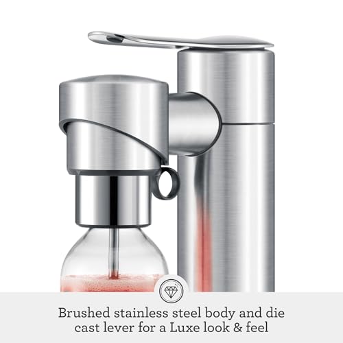 Breville InFizz Fusion Sparkling Drink Carbonator, Brushed Stainless Steel - image 6