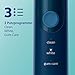 Philips Sonicare ProtectiveClean 5100 elektrische Zahnbürste, Schallzahnbürste mit 3 Putzmodi, Clean und White, Drucksensor, Timer und Reiseetui, Weiß und Blau, 2er-Pack, Modell HX6851/34