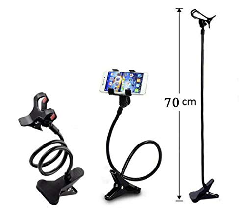 Suporte para Smartphone e Tablet Vivitar com rotação 360° e haste flexível para fixação em mesa – Pr