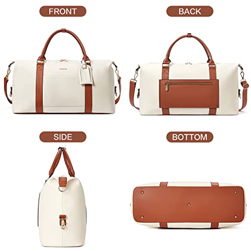 BOSTANTEN Leather Duffle Bag