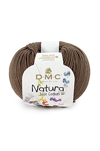 DMC Natura Yarn, 100% Cotton, Tropic Brown N22, 9...