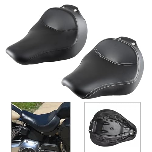 Asiento monoplaza de moto Softail Fat Boy con acolchado ergonómico reducción de fatiga 2