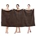 American Soft Linen Luxury Oversized Turkish Bath Sheet Towel, Extra Large 35x70 inches, Jumbo Size, Genuine Ring Spun Cotton for Absorbency and Softness, Chocolate Brown