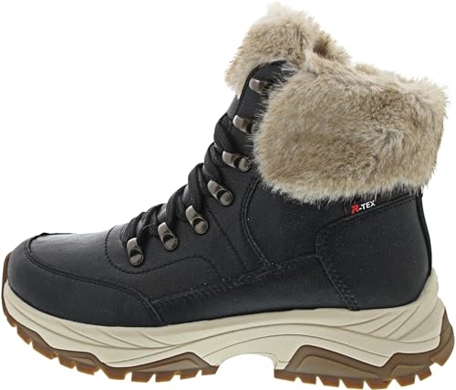 Bottes à lacets Rieker confortables pour marche urbaine active