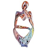 [Concetto di design e scenari di utilizzo]: La scultura Graffiti Thinker adotta elementi visivi astratti e moderni minimalisti e l'immaginazione come punto di partenza della creazione, che è adatto a vari stili decorativi per interni e ottimizza il gusto generale delle decorazioni per interni. Si abbina molto bene con vari interni Scene, temi