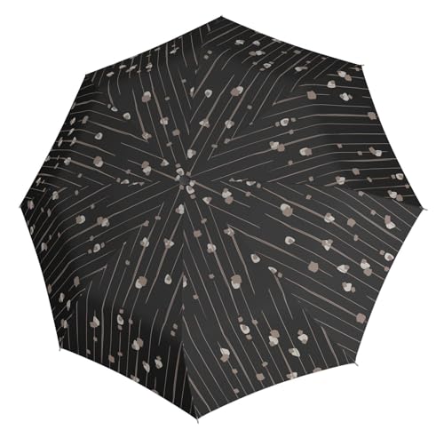 Knirps T.200 parapluie compact noir idéal pour les trajets quotidiens