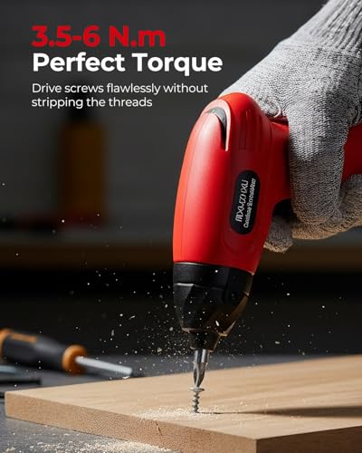 3.6V Cordless Screwdriver with 6Nm Torque