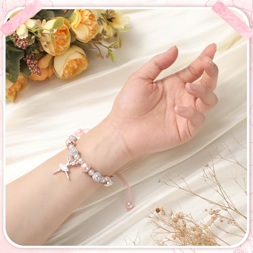 24 Sets Bracelet Gifts for Girls Adjustable Bracelet with Card for Gifts4