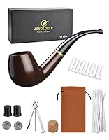 Algopix Similar Product 6 - Joyoldelf Tobacco Pipe Handmade Ebony