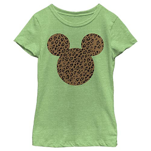 Image of Disney Girls Disney Characters Cheetah Mouse Girl's Heather Crew Tee