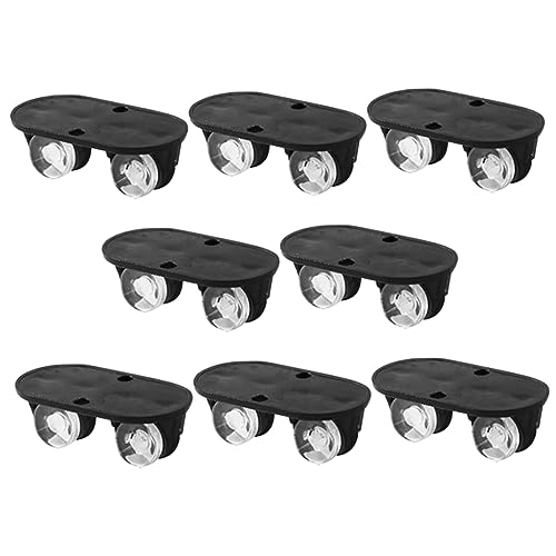 CHILDWEET 8 Pçs Carrinho Mini Acessórios Rodízios De Armazenamento Doméstico Eletrodomésticos Caixa