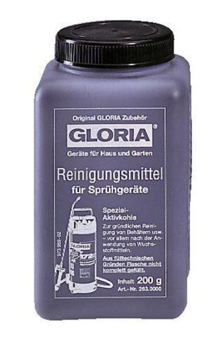 Preisvergleich Produktbild GLORIA Zubehör Spezial Aktivkohle als Reinigungsmittel für Sprühgeräte 200 g, weiß