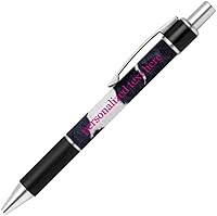 Vista 5 de Bolígrafo de tinta de escritura – Nombre o mensaje personalizado – Colores o impresiones – Regalo de papelería, suministros escolares de oficina