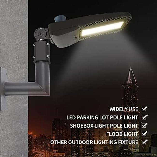 Wall Mount Bracket Accessories 90 Degree, Tenon Adapter for Wall Bracket with Slip Fitter Mount(2 3/8inch)